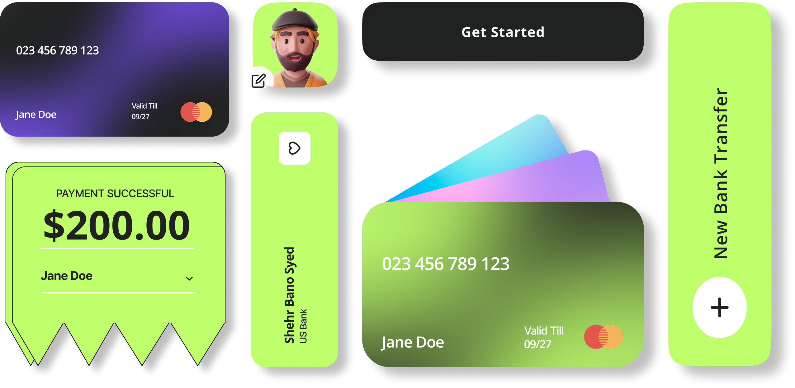 High-fidelity UI components